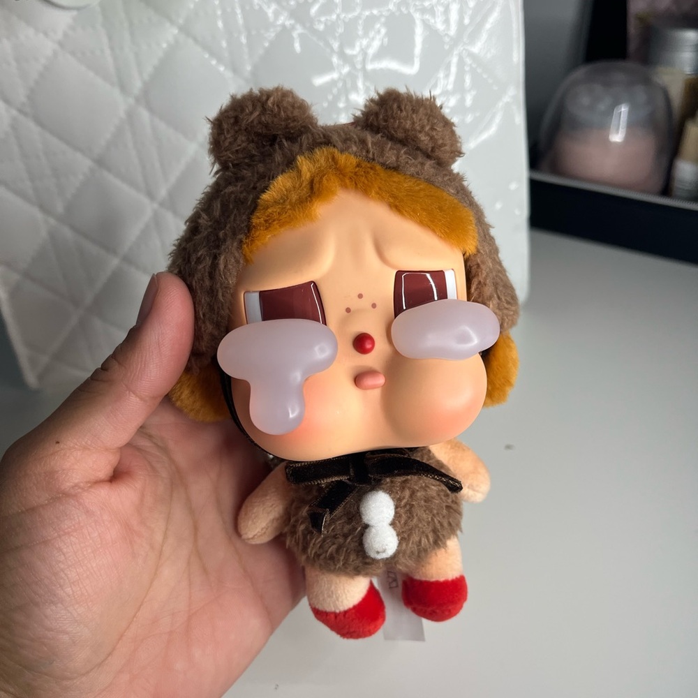 Cry baby bag charm